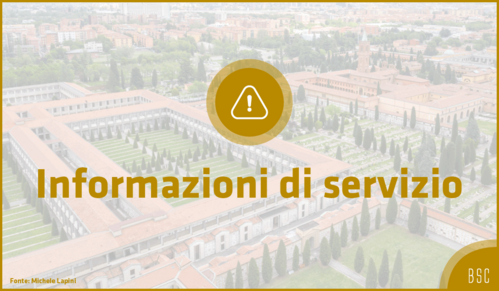 Informazioni di servizio