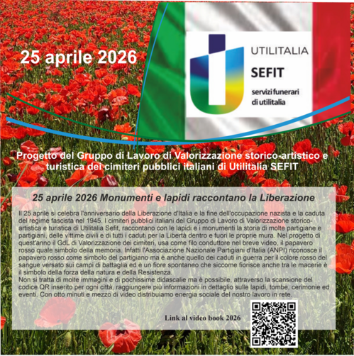 Locandina Gruppo di Lavoro di Valorizzazione storico-artistica e turistica di Utilitalia Sefit 